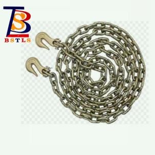 Yellow Zinc Grade 70 Chain With Clevis Grab Hook G70 Binder Chain