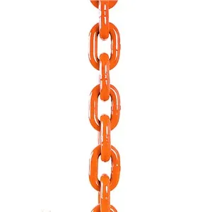 G80 koʻtarish zanjiri 80-darajali qotishma bogʻlovchi zanjir En818-2